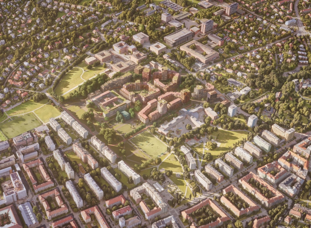 Endelig planforslag for Marienlyst er nå sendt inn
